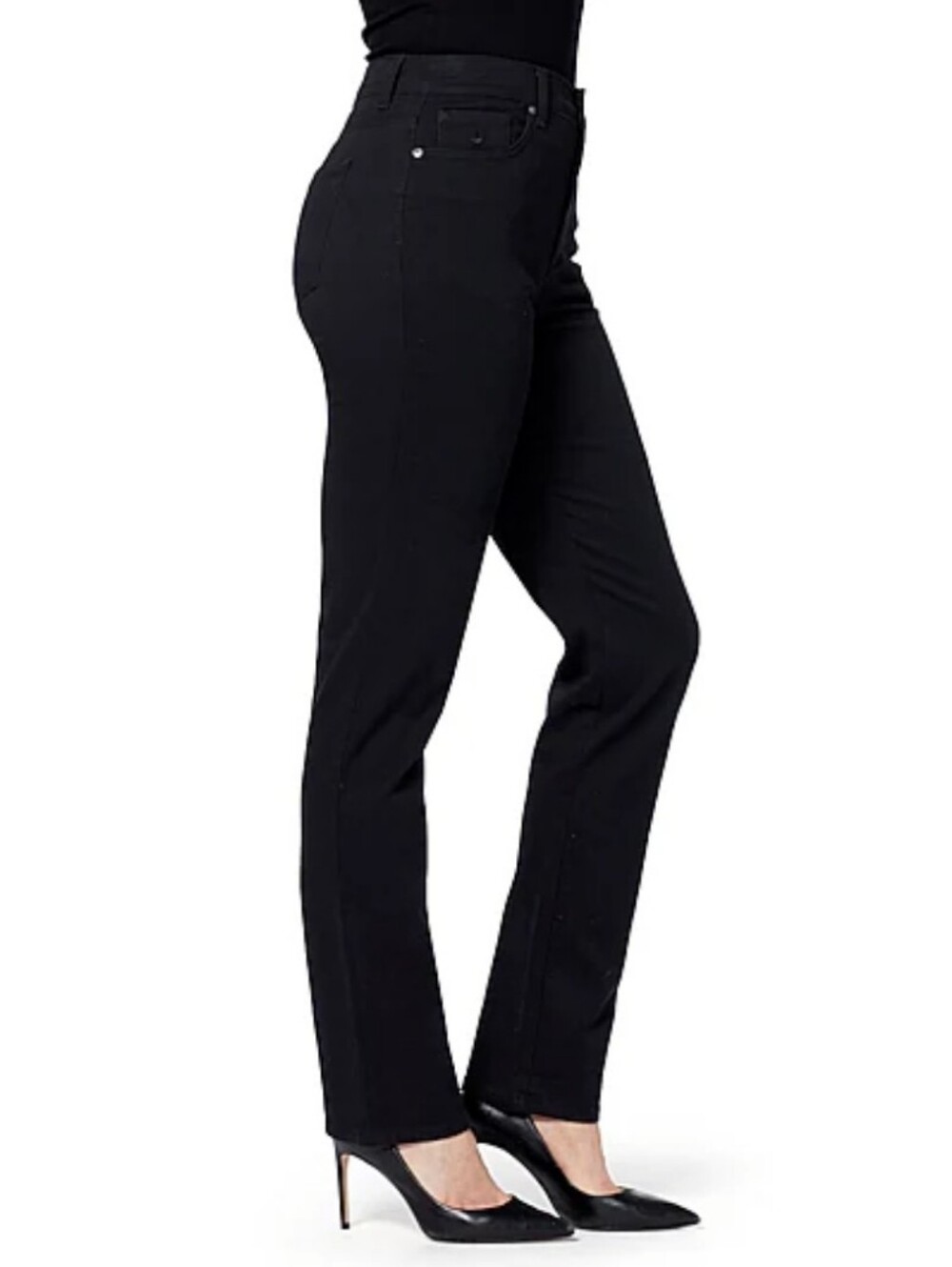 Gloria Vanderbilt Jeans Amanda Supreme Stretch Tapered Leg Women's Size 6 Long